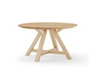 Ronde eettafel eikenhout met onderstel Adele | Table du Sud