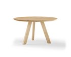 Round oak dining table Amore
