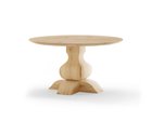 Eikenhouten ronde eettafel met onderstel Boas | Table du Sud