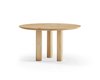 Ronde eettafel eikenhout met onderstel Pippa | Table du Sud
