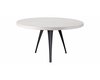 Round concrete dining table Vazy