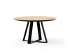 Ronde eettafel visgraat elegance met onderstel Pizou 16 graden | Table du Sud